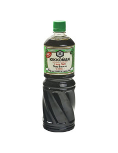 KIKKOMAN LOW SALT SOY SAUCE 1ltr (C/6pc)