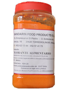 YELLOW DYE (MANDARIN FOOD) 920GR